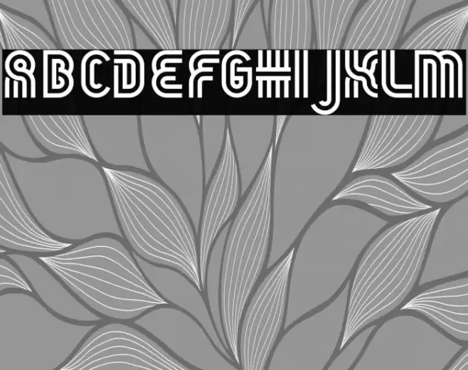 THEATERS DEMO REGULAR Font examples