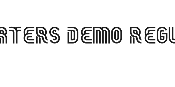 THEATERS DEMO REGULAR Logo