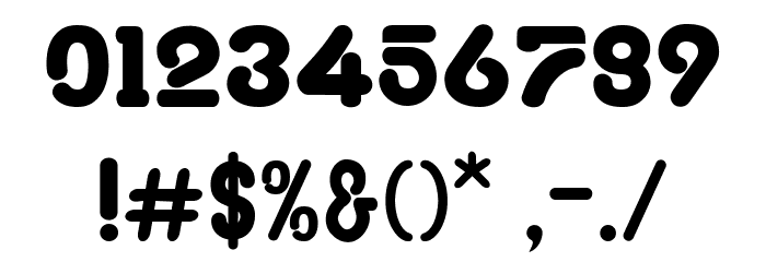 THECALVIR Font OTHER CHARS