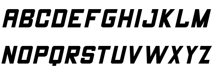 THECHAMP DEMO Italic Font OTHER CHARS