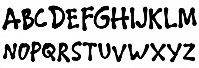 THEDARKOCEAN Font Litere mari
