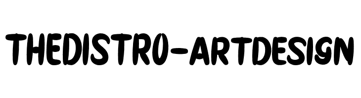 THEDISTRO-artdesign  नि: शुल्क फ़ॉन्ट्स डाउनलोड