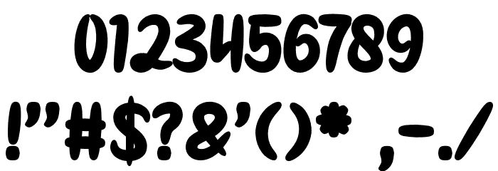 THEDISTRO-artdesign Font OTHER CHARS