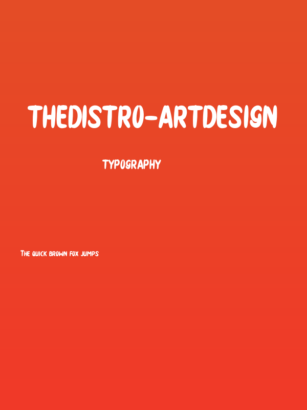 THEDISTRO-artdesign Poster