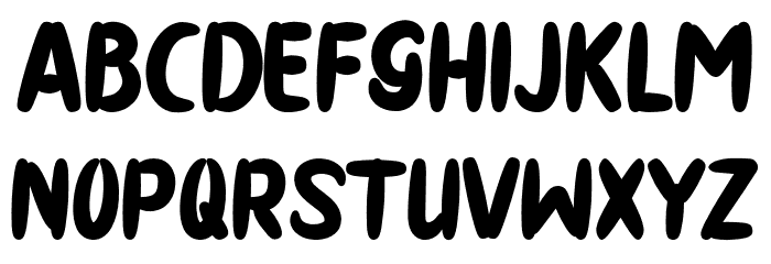 THEDISTRO-artdesign Font LOWERCASE
