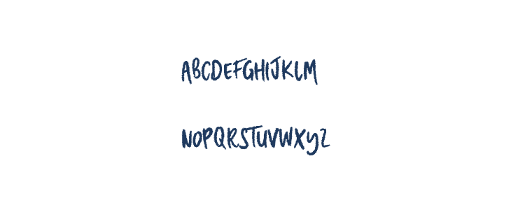 THEHUNTER-Regular Lowercase