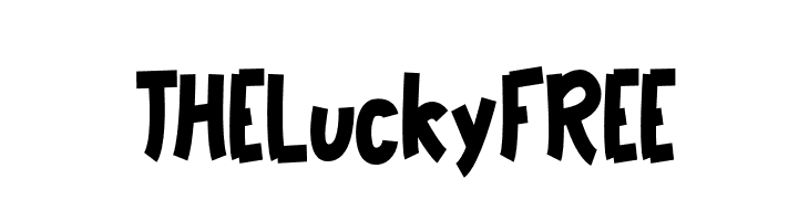 THELuckyFREE  font caratteri gratis