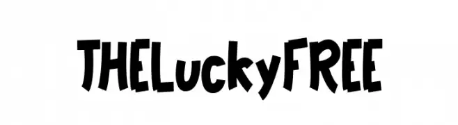 THELuckyFREE  免费字体下载