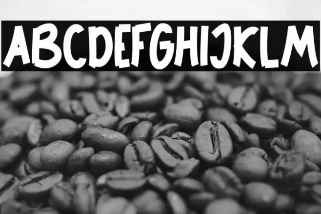THELuckyFREE Font examples