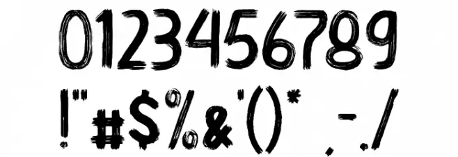 THEME Font OTHER CHARS