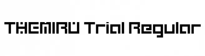 THEMIRU Trial Regular 