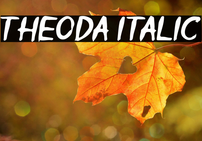 THEODA ITALIC Example 3