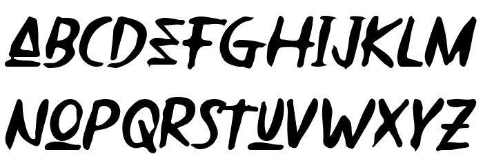 THEODA ITALIC Font LOWERCASE