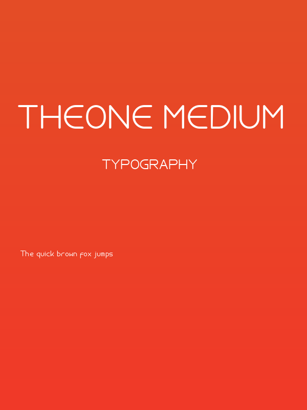 THEONE Medium Poster