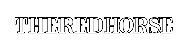 THEREDHORSE  font caratteri gratis