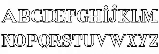 THEREDHORSE Шрифта ВЕРХНИЙ