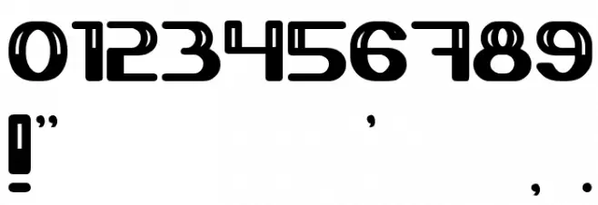 THERMOMETER Font OTHER CHARS