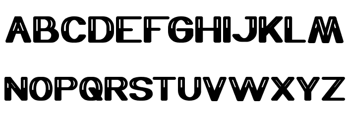 THERMOMETER Font LOWERCASE
