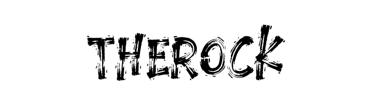 THEROCK Font