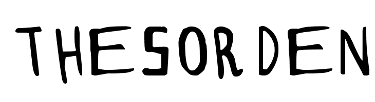 THESORDEN  font caratteri gratis
