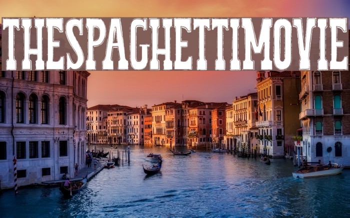 THESPAGHETTIMOVIE Example 2
