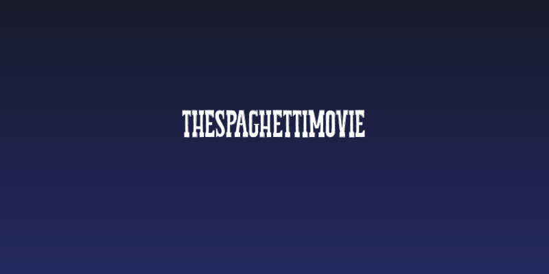 THESPAGHETTIMOVIE Social Header