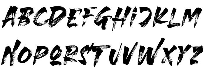THESTRANGERFONTDUO Font LOWERCASE