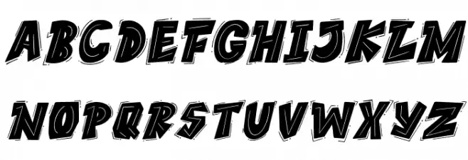 THEYGI Italic 字体 大写