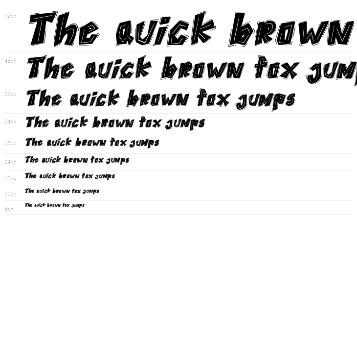 THEYGI Italic Waterfall