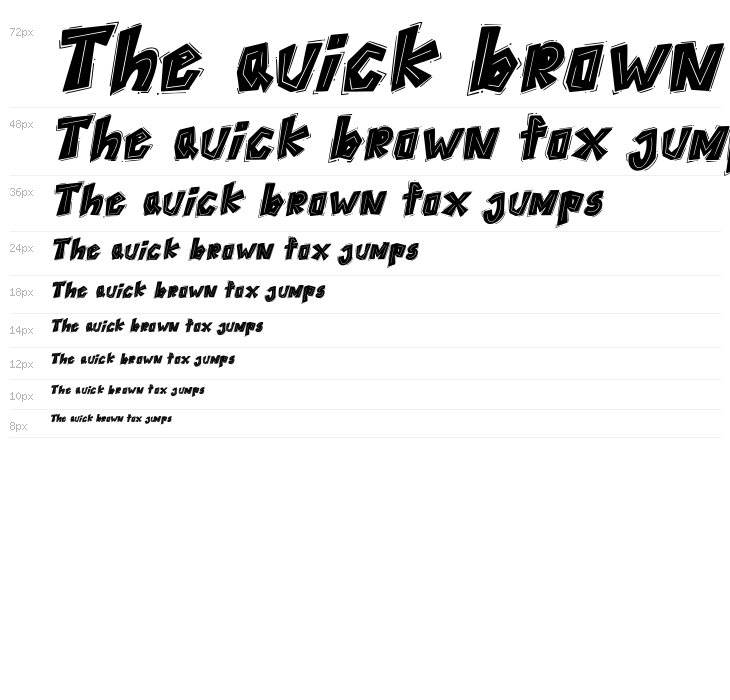 THEYGI Italic Waterfall