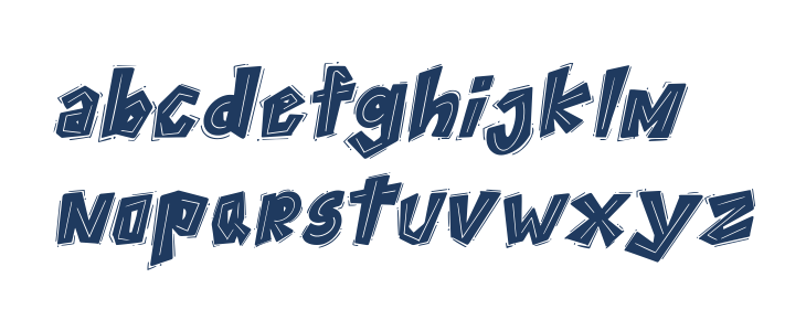 THEYGI Italic Lowercase