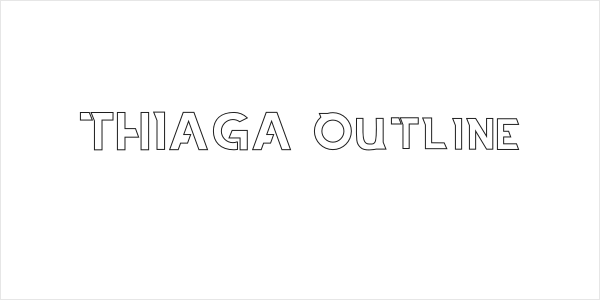 THIAGA Outline Logo