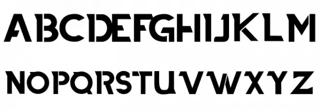 THIAGA Шрифта ВЕРХНИЙ