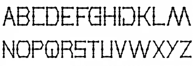 THIN DECORATIVE Шрифта ВЕРХНИЙ