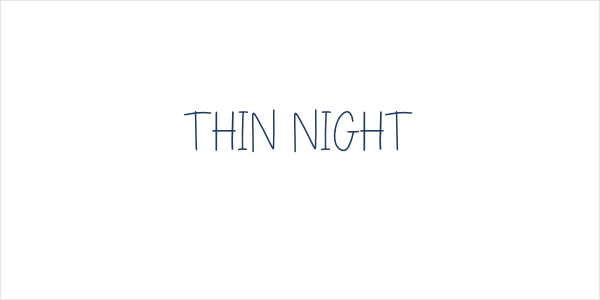 THIN NIGHT Logo