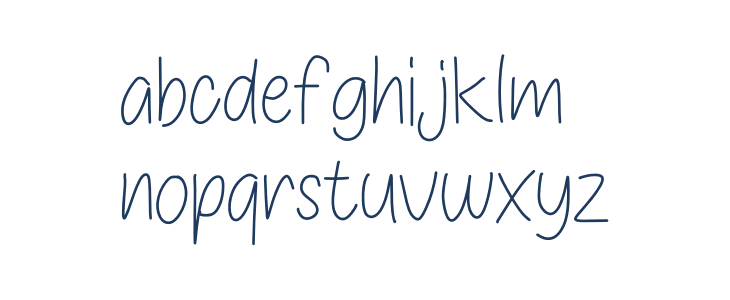 THIN NIGHT Lowercase