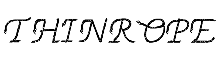 THINROPE Font