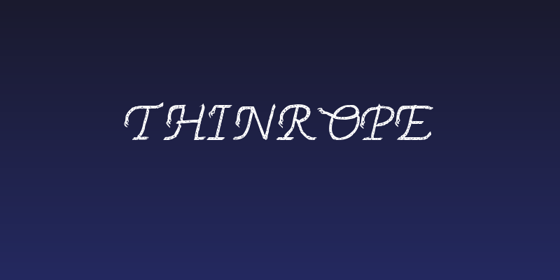 THINROPE Social Header