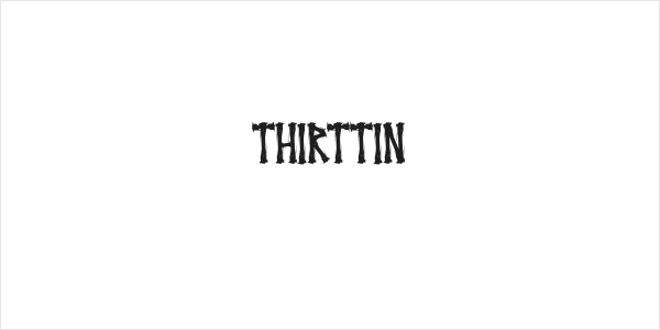 THIRTTIN Logo
