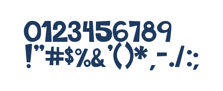 THIS FONT IS BOLD Bold Other Characters