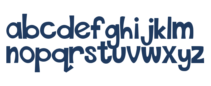 THIS FONT IS BOLD Bold Lowercase