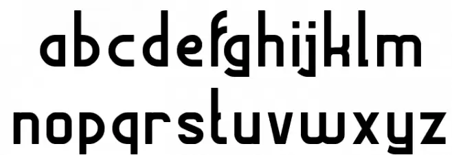 THIS IS INTERNET! Font Litere mici