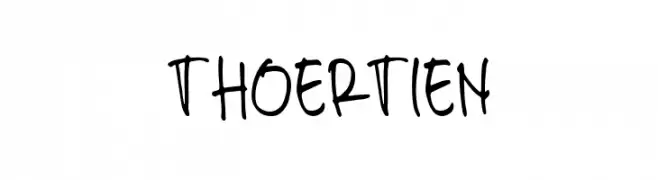 THOERTIEN  Скачать бесплатные шрифты