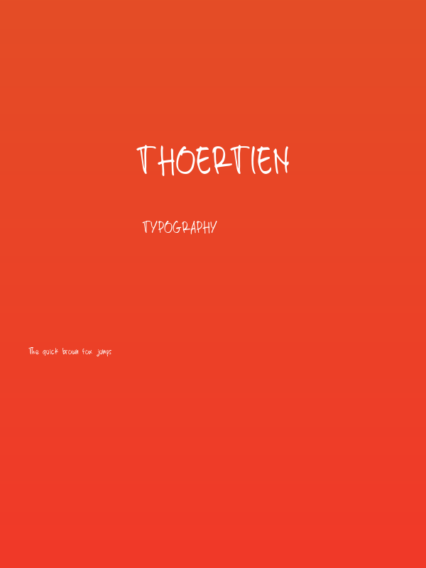 THOERTIEN Poster