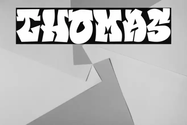 THOMAS Font examples