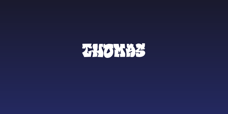 THOMAS Social Header