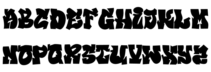 THOMAS Font LOWERCASE