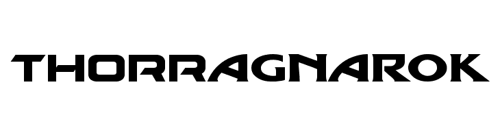 Thor Ragnarok Font Generator