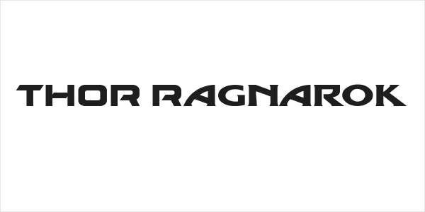 THOR Ragnarok Logo