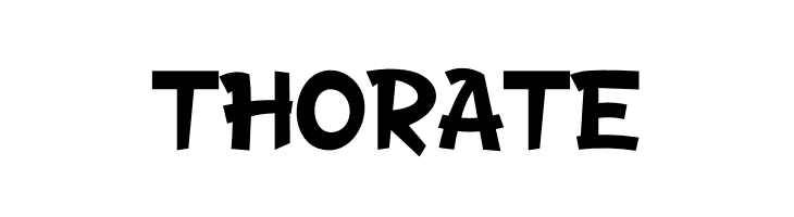 THORATE  Fuentes Gratis Descargar